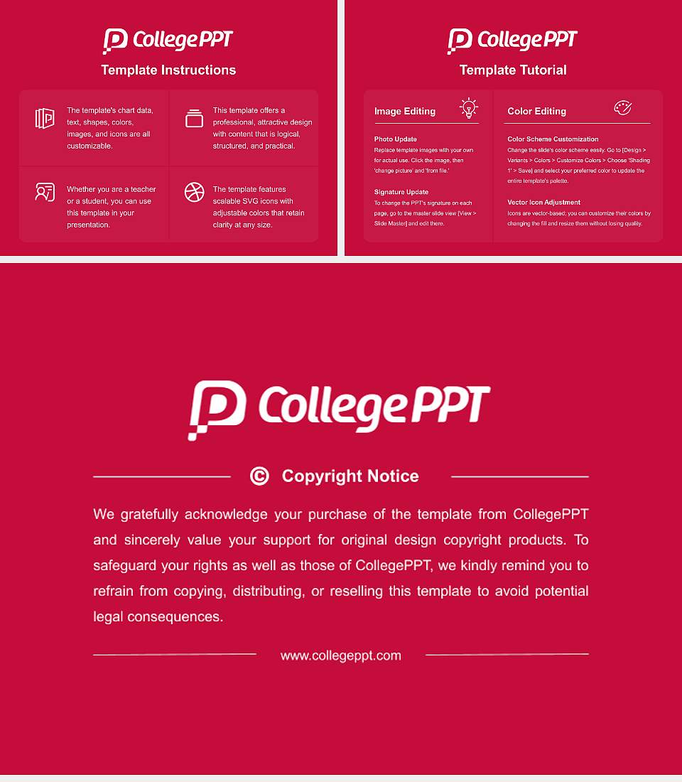 Eastern Nazarene College Course/Courseware Creation PPT Template4:3 ratio PPT effect preview image5