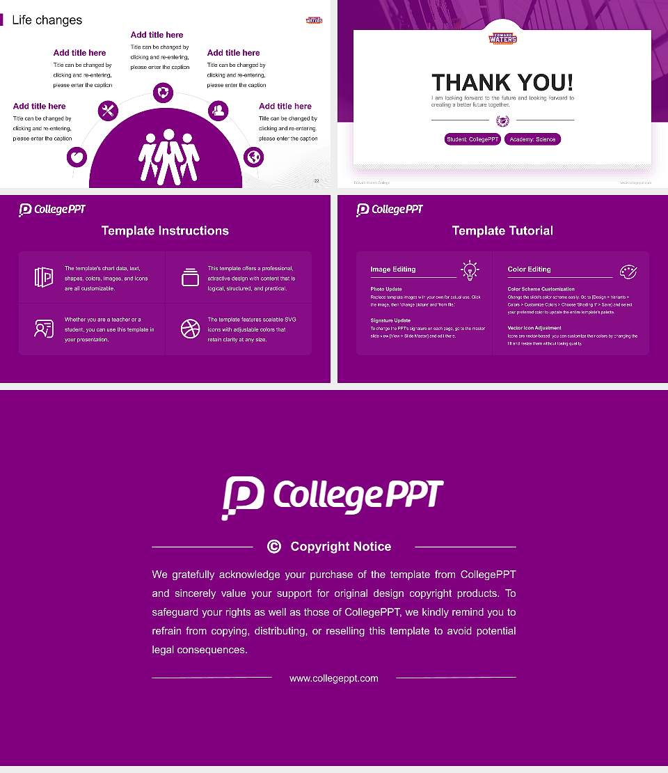 Edward Waters College National Scholarship Defense PPT Template16:9 ratio PPT effect preview image4