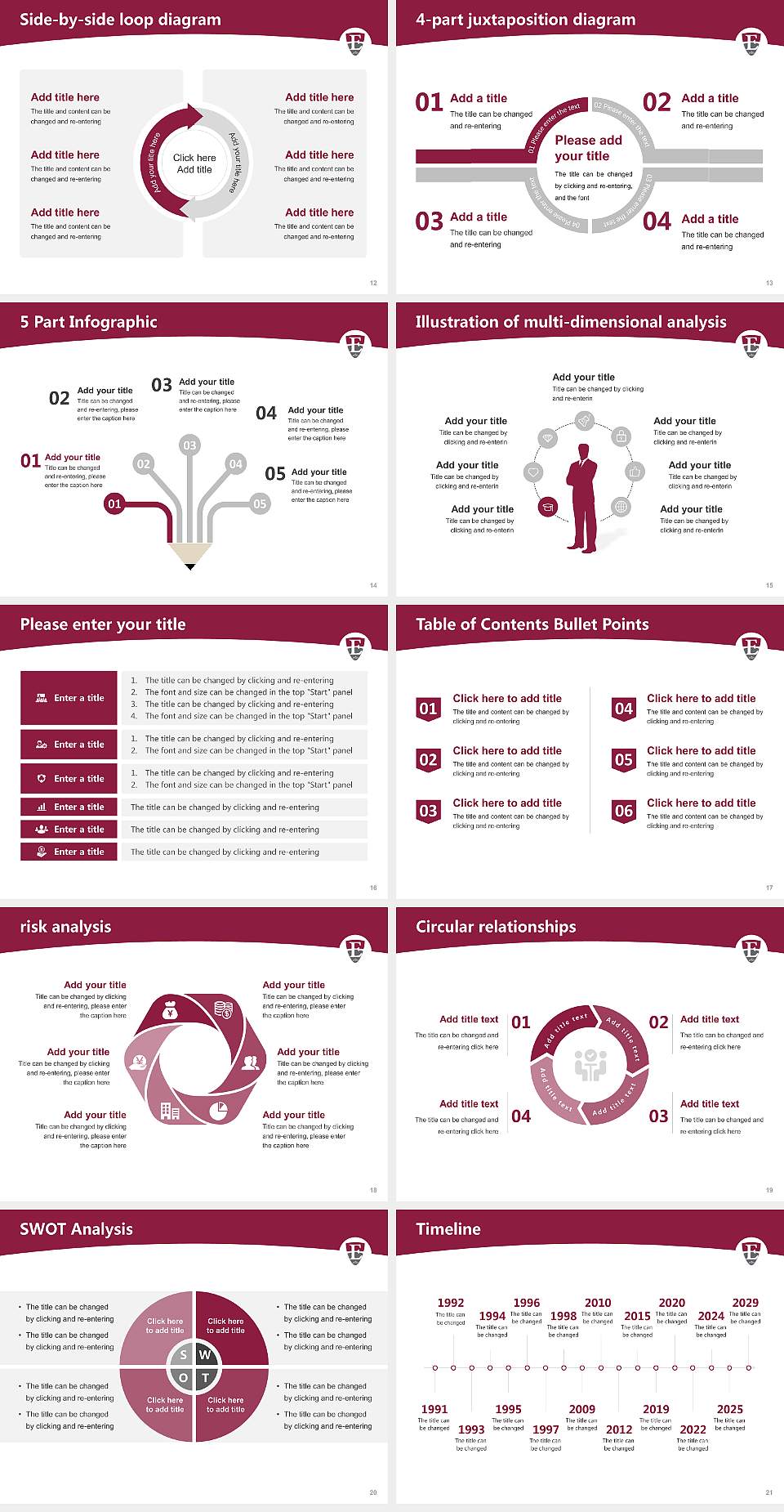 Eastern University Academic Presentation/Research Findings Report PPT Template4:3 ratio PPT effect preview image3