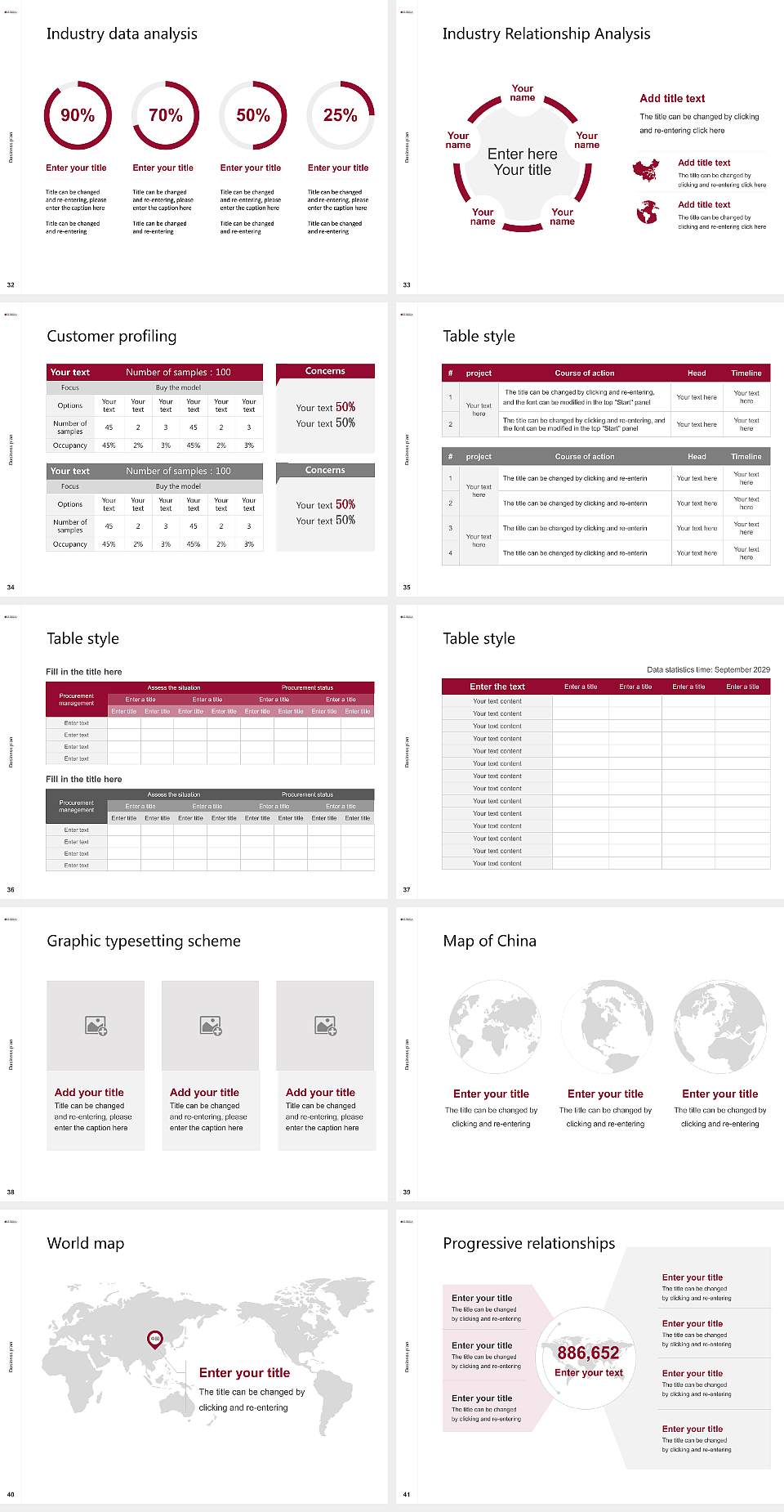 Eureka College Competition/Entrepreneurship Contest PPT Template4:3 ratio PPT effect preview image5