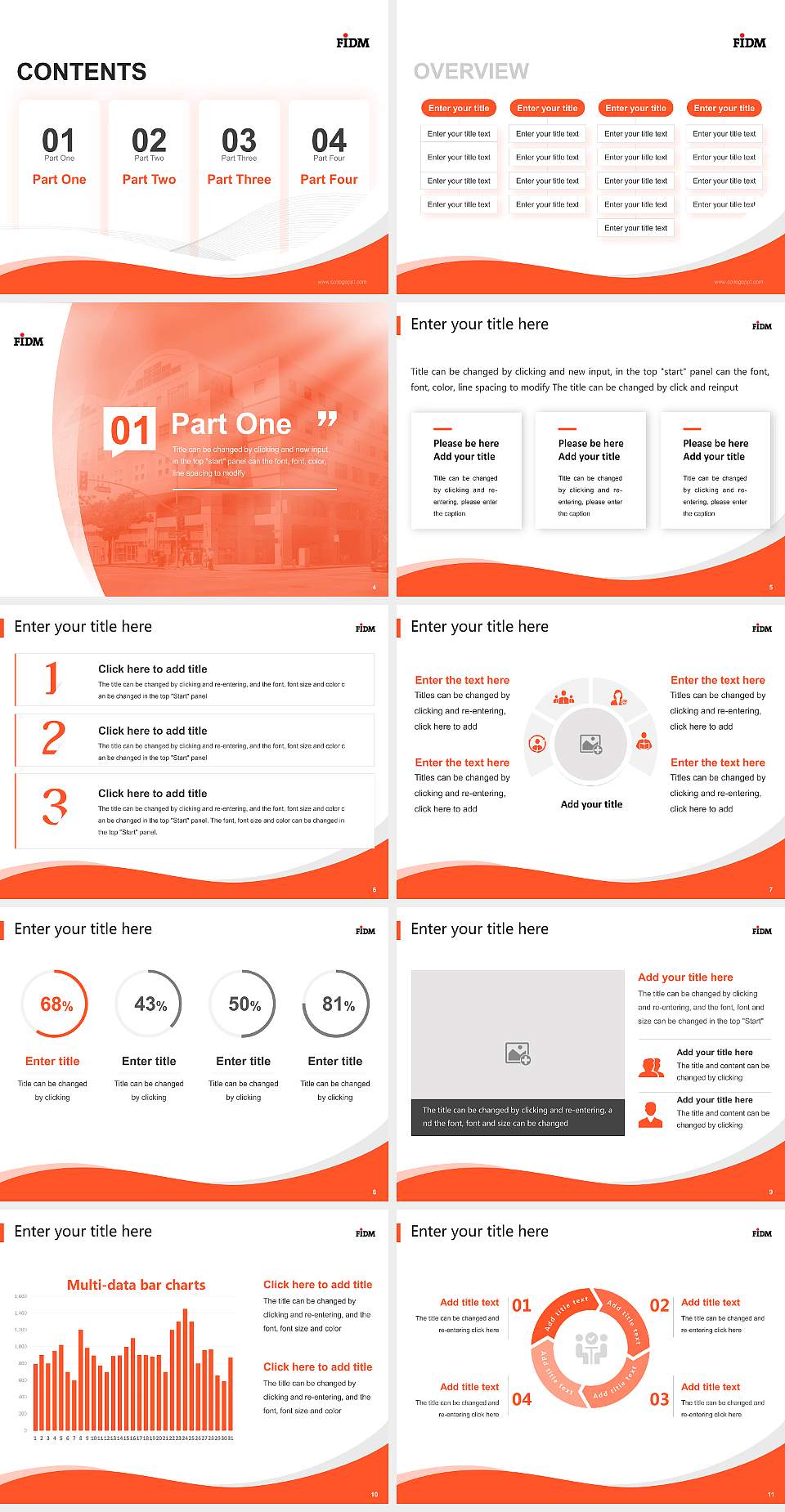 Fidm-Fashion Institute of Design & Merchandising-Los Angeles Lecture Sharing and Networking Event PPT Template4:3 ratio PPT effect preview image2