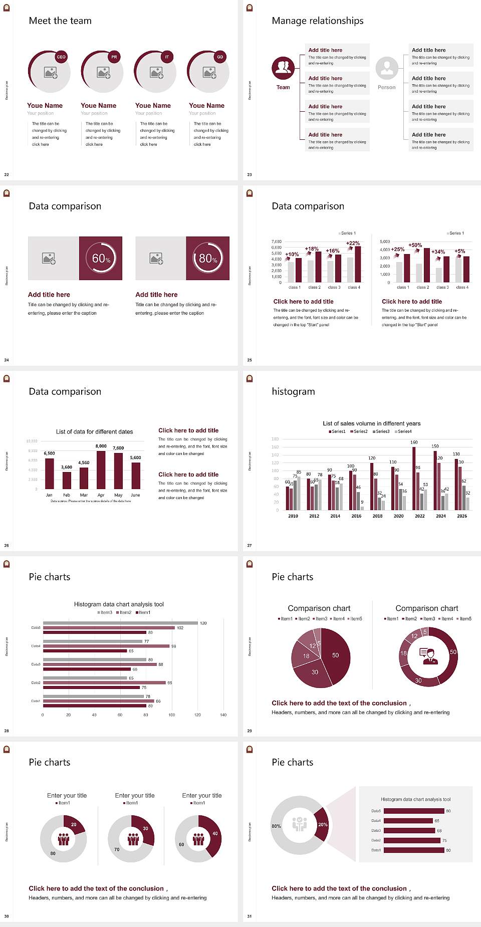 Erskine College Competition/Entrepreneurship Contest PPT Template4:3 ratio PPT effect preview image4