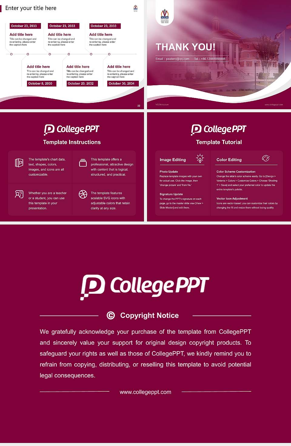VCOM-Auburn Lecture Sharing and Networking Event PPT Template4:3 ratio PPT effect preview image4