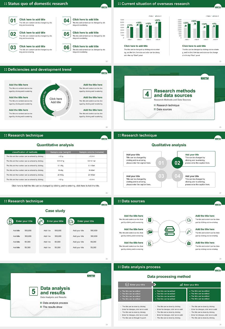 Eastern New Mexico University-Main Campus Graduation Thesis Defense PPT Template16:9 ratio PPT effect preview image4