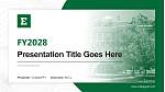 Eastern Michigan University Académique Modèle PPT