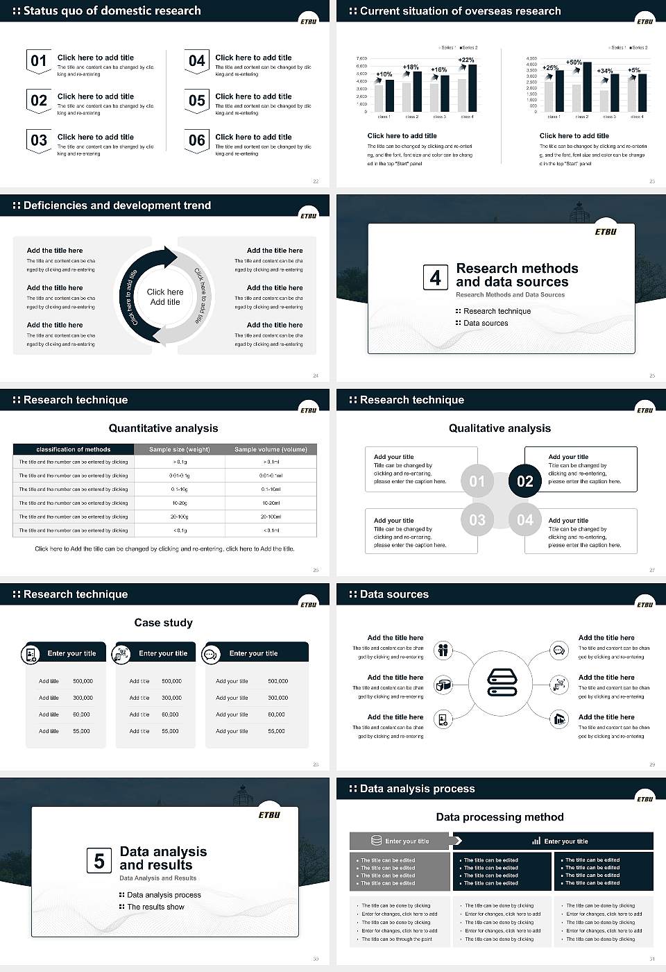 East Texas Baptist University Graduation Thesis Defense PPT Template16:9 ratio PPT effect preview image4