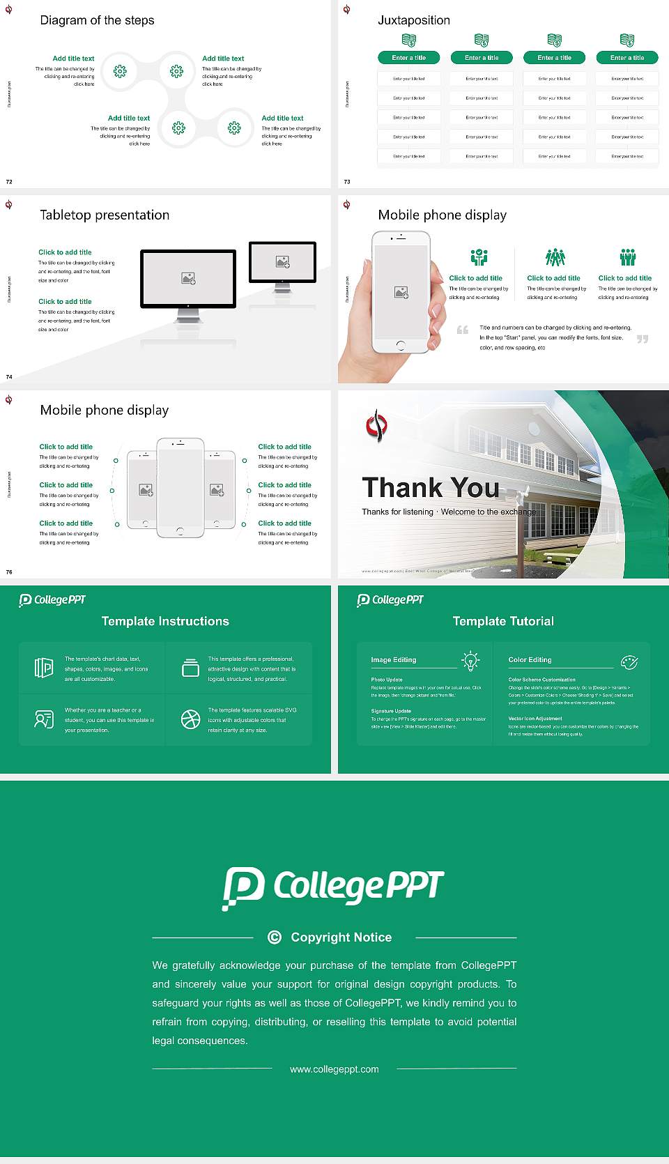 East West College of Natural Medicine Competition/Entrepreneurship Contest PPT Template16:9 ratio PPT effect preview image9