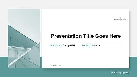 Eckerd College General Purpose PPT Template