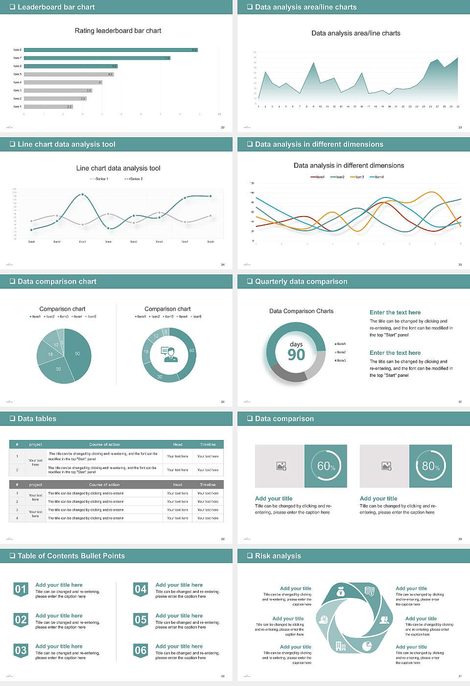 Eckerd College General Purpose PPT Template16:9 ratio PPT effect preview image4