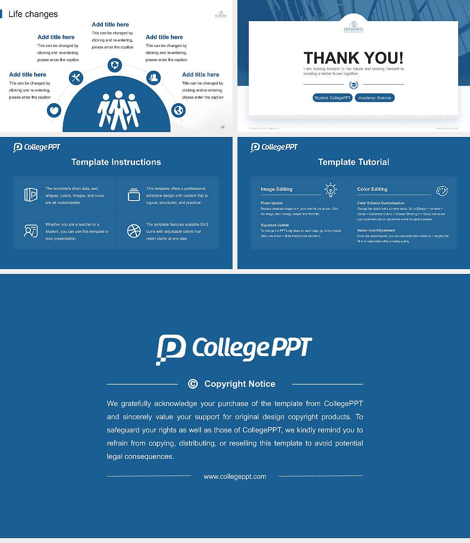 Fayetteville State University National Scholarship Defense PPT Template16:9 ratio PPT effect preview image4