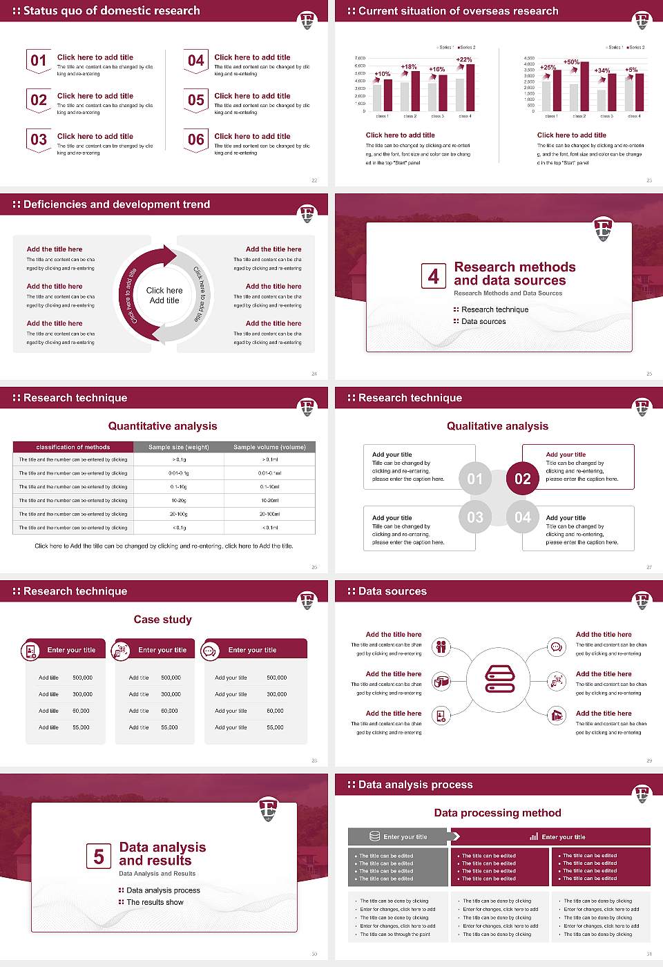 Eastern University Graduation Thesis Defense PPT Template16:9 ratio PPT effect preview image4