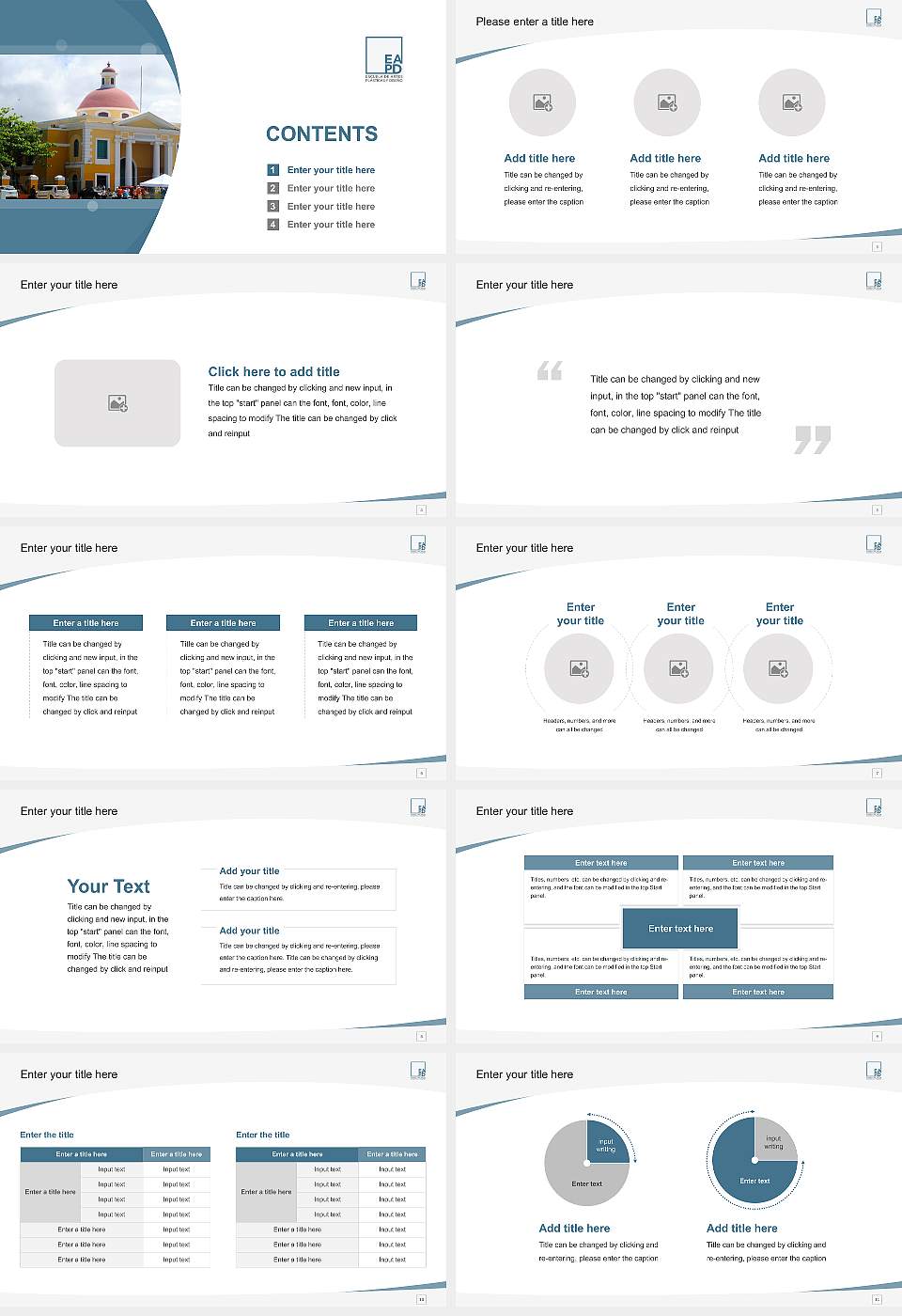 Escuela De Artes Plasticas Y Diseno De Puerto Rico Course/Courseware Creation PPT Template16:9 ratio PPT effect preview image2
