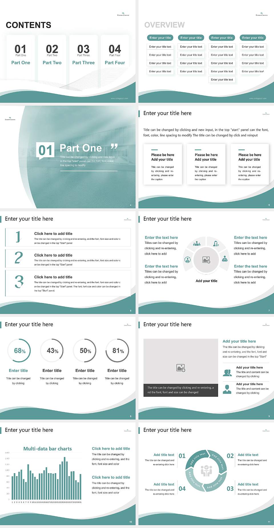 Eckerd College Lecture Sharing and Networking Event PPT Template4:3 ratio PPT effect preview image2