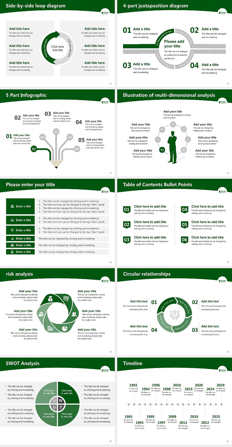 Felician University Academic Presentation/Research Findings Report PPT Template4:3 ratio PPT effect preview image3