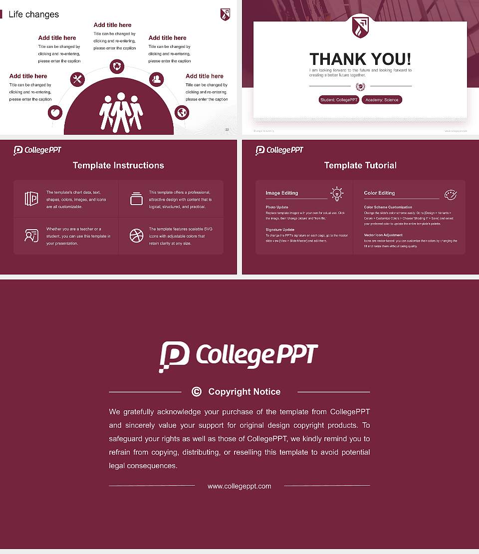Evangel University National Scholarship Defense PPT Template16:9 ratio PPT effect preview image4