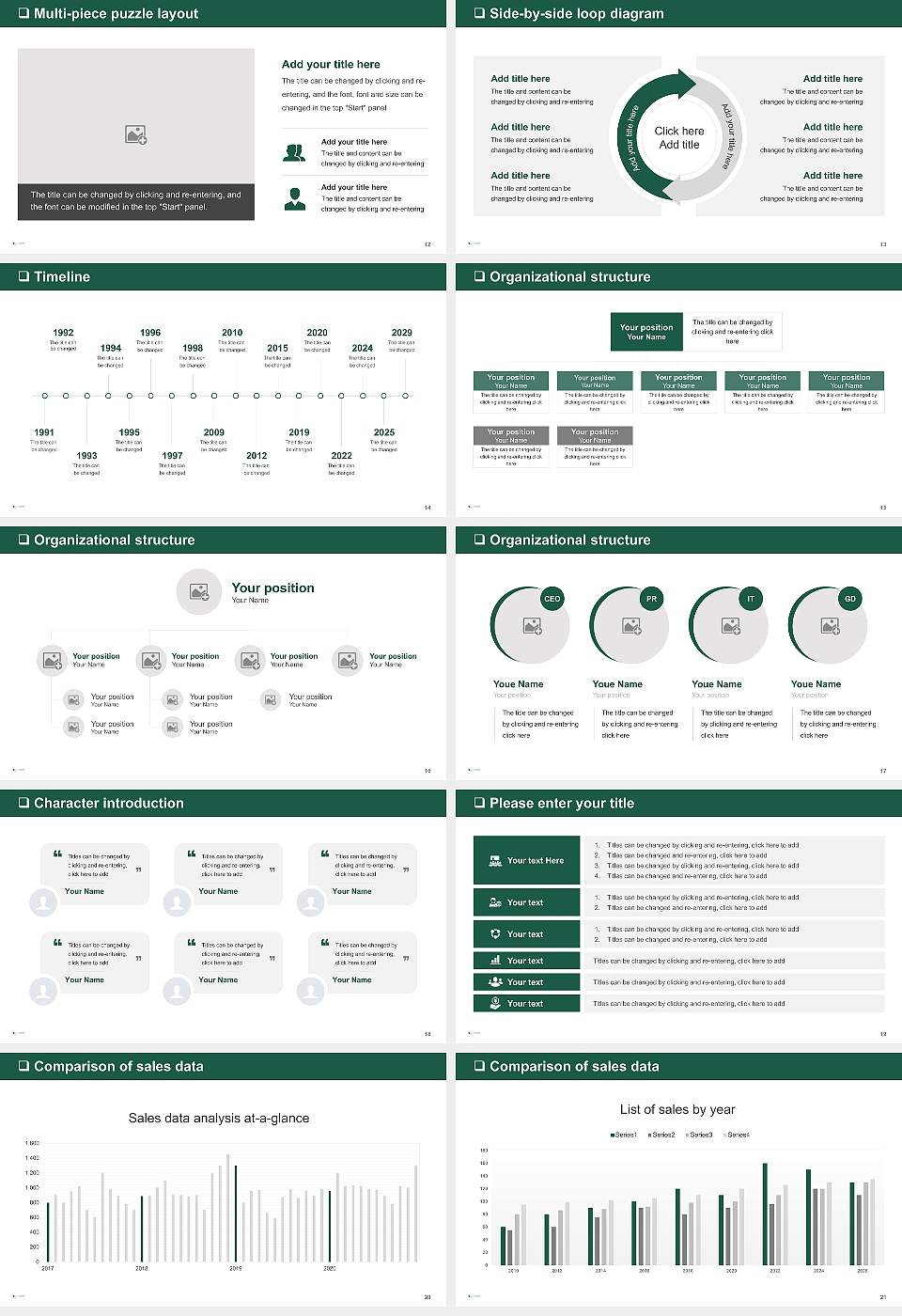 Everglades University General Purpose PPT Template16:9 ratio PPT effect preview image3