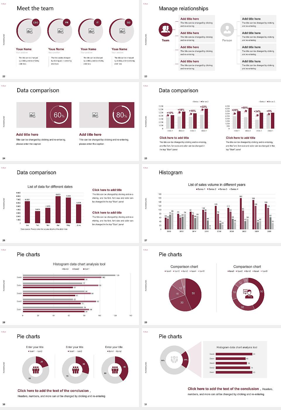 Earlham College Competition/Entrepreneurship Contest PPT Template16:9 ratio PPT effect preview image4