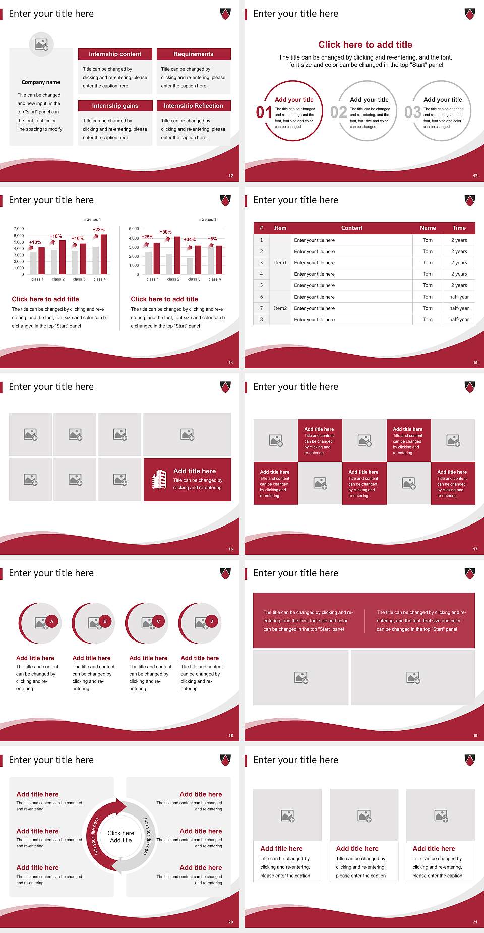 Edgewood College Lecture Sharing and Networking Event PPT Template4:3 ratio PPT effect preview image3