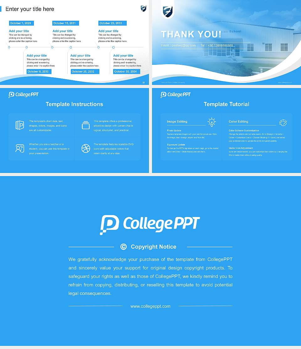 Family of Faith Christian University Lecture Sharing and Networking Event PPT Template16:9 ratio PPT effect preview image4