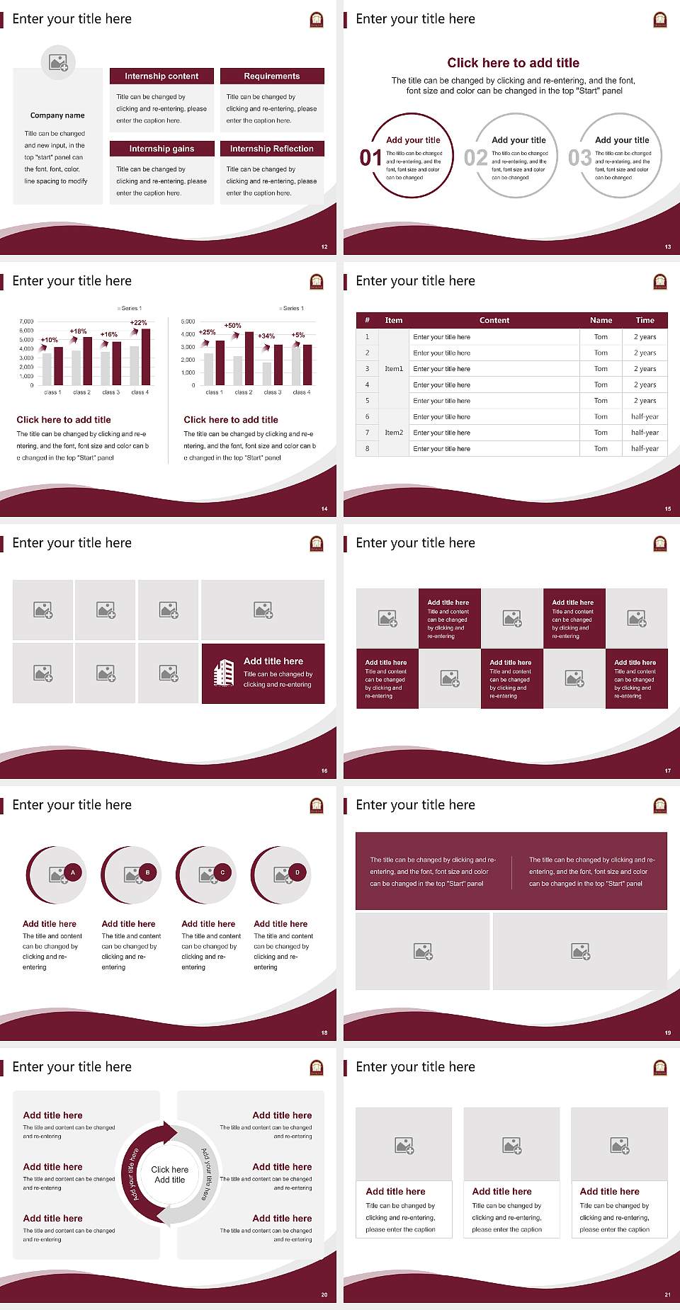 Erskine College Lecture Sharing and Networking Event PPT Template4:3 ratio PPT effect preview image3