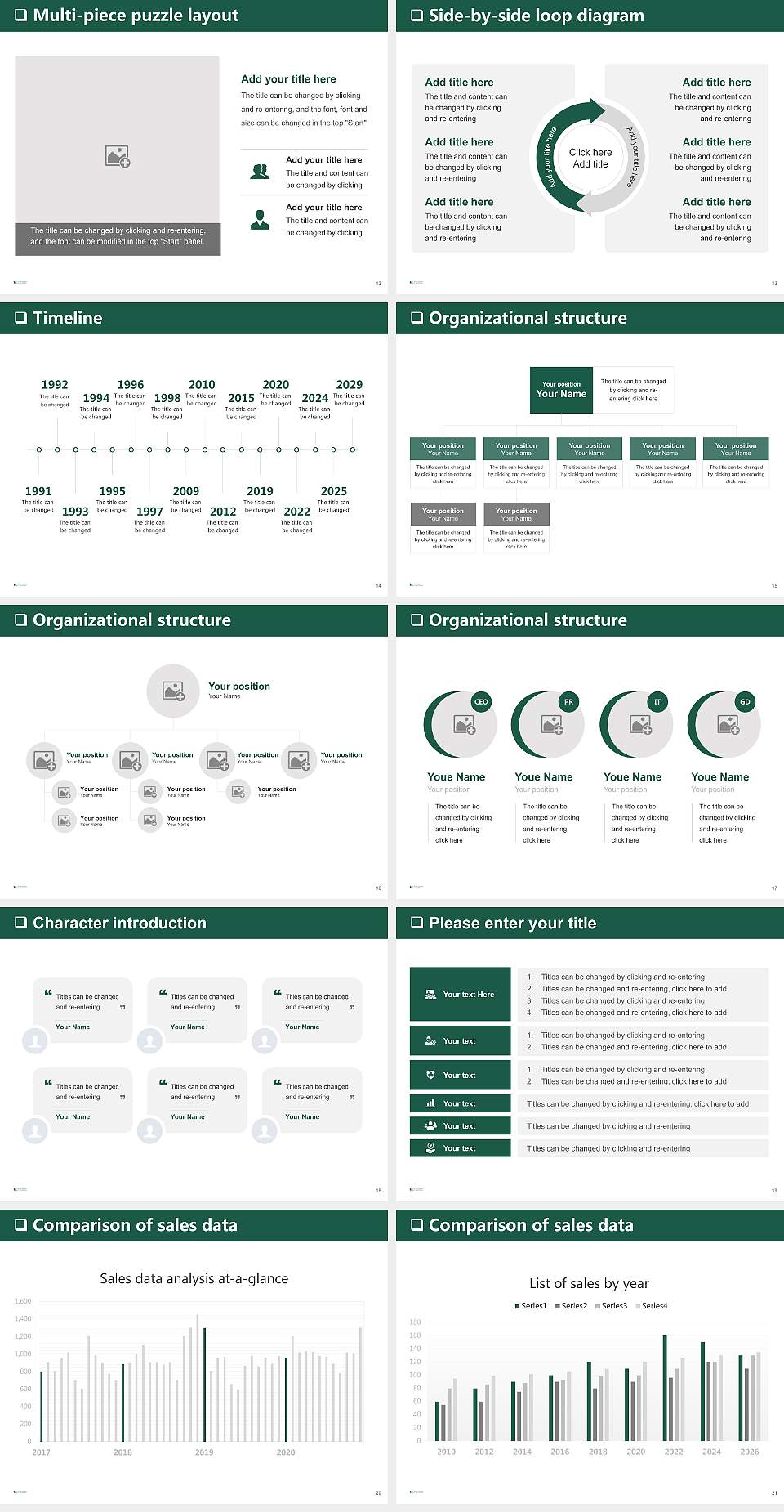 Everglades University General Purpose PPT Template4:3 ratio PPT effect preview image3