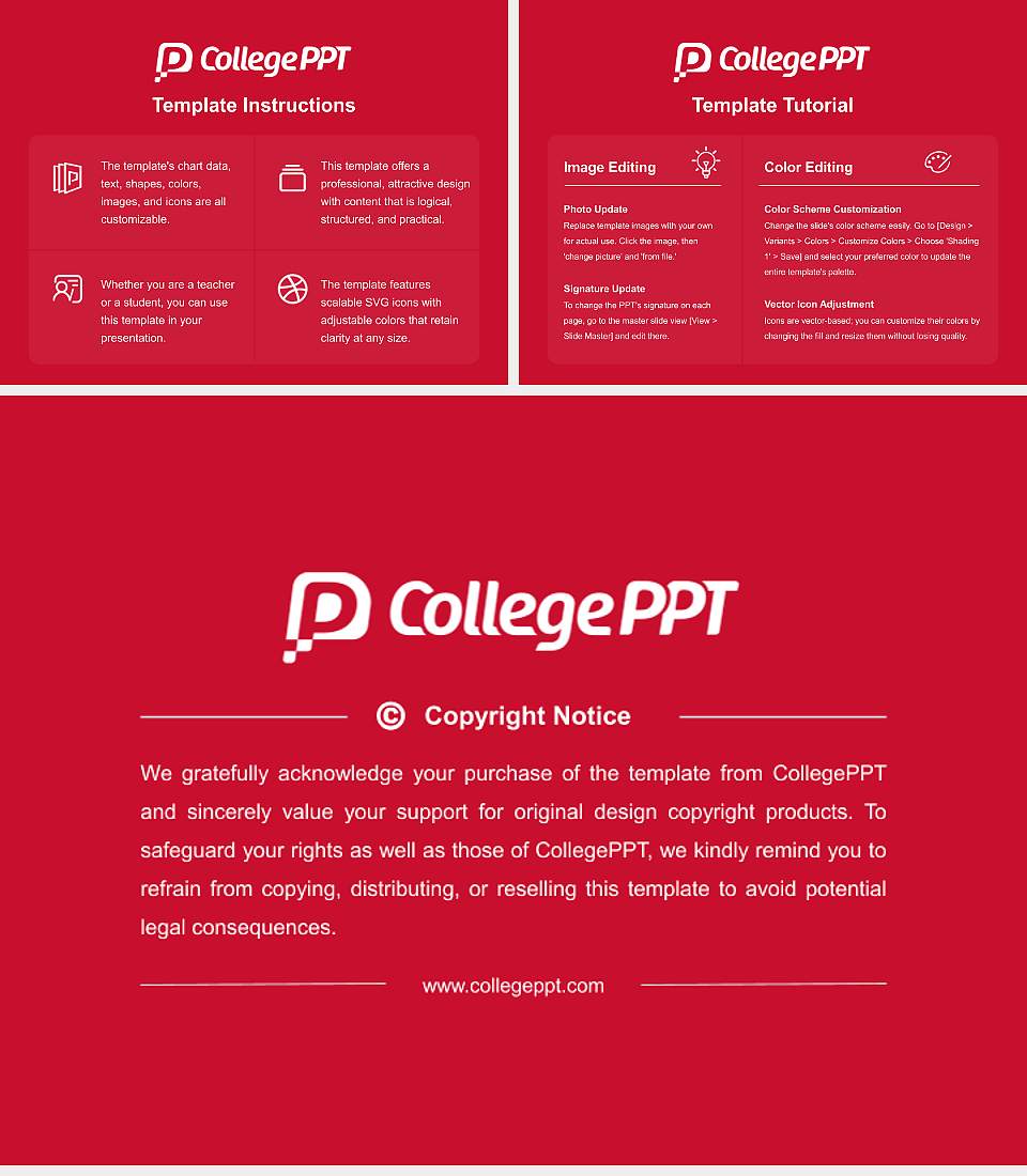 Fairfield University Course/Courseware Creation PPT Template4:3 ratio PPT effect preview image5