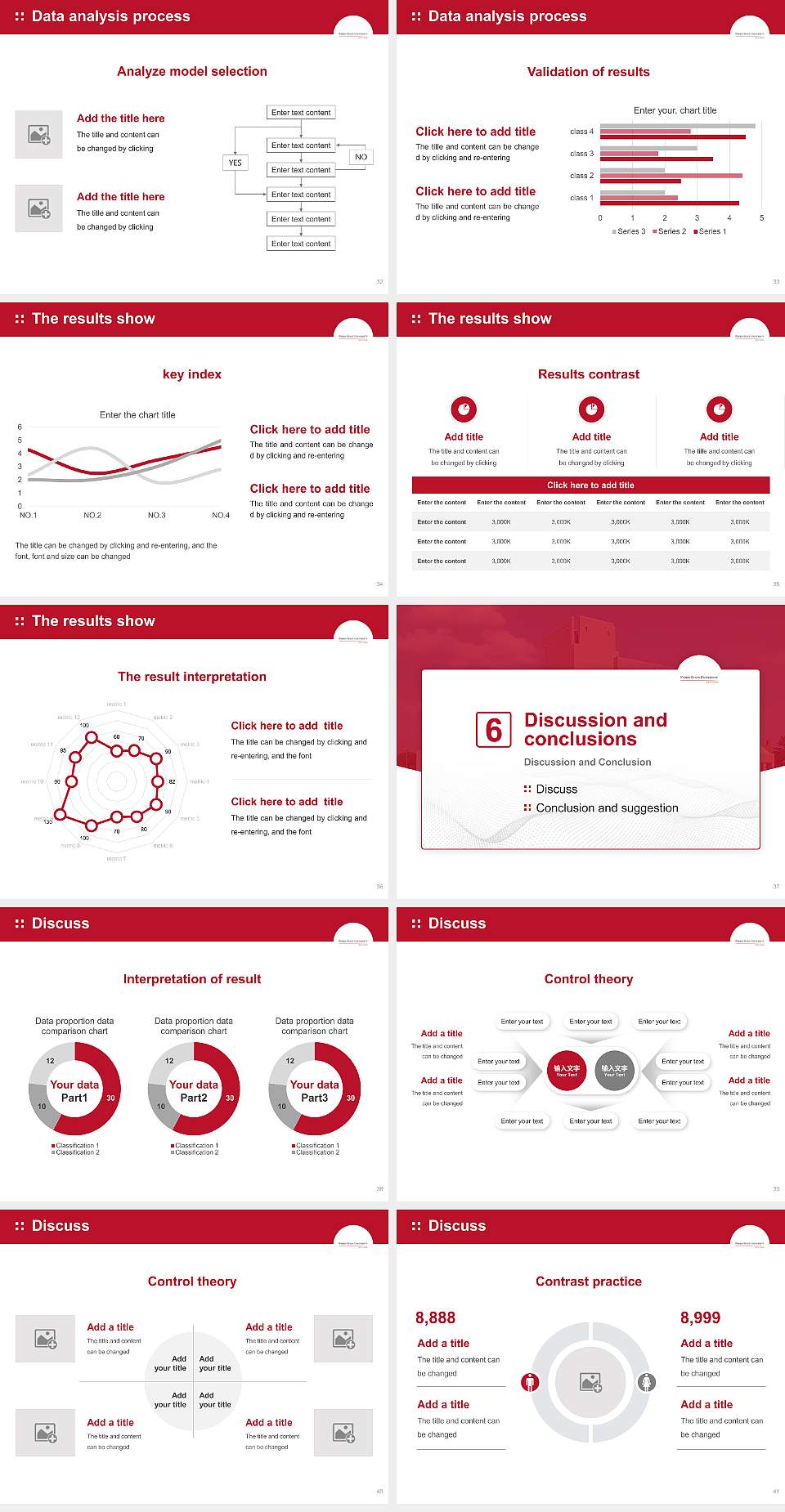 Ferris State University Graduation Thesis Defense PPT Template4:3 ratio PPT effect preview image5