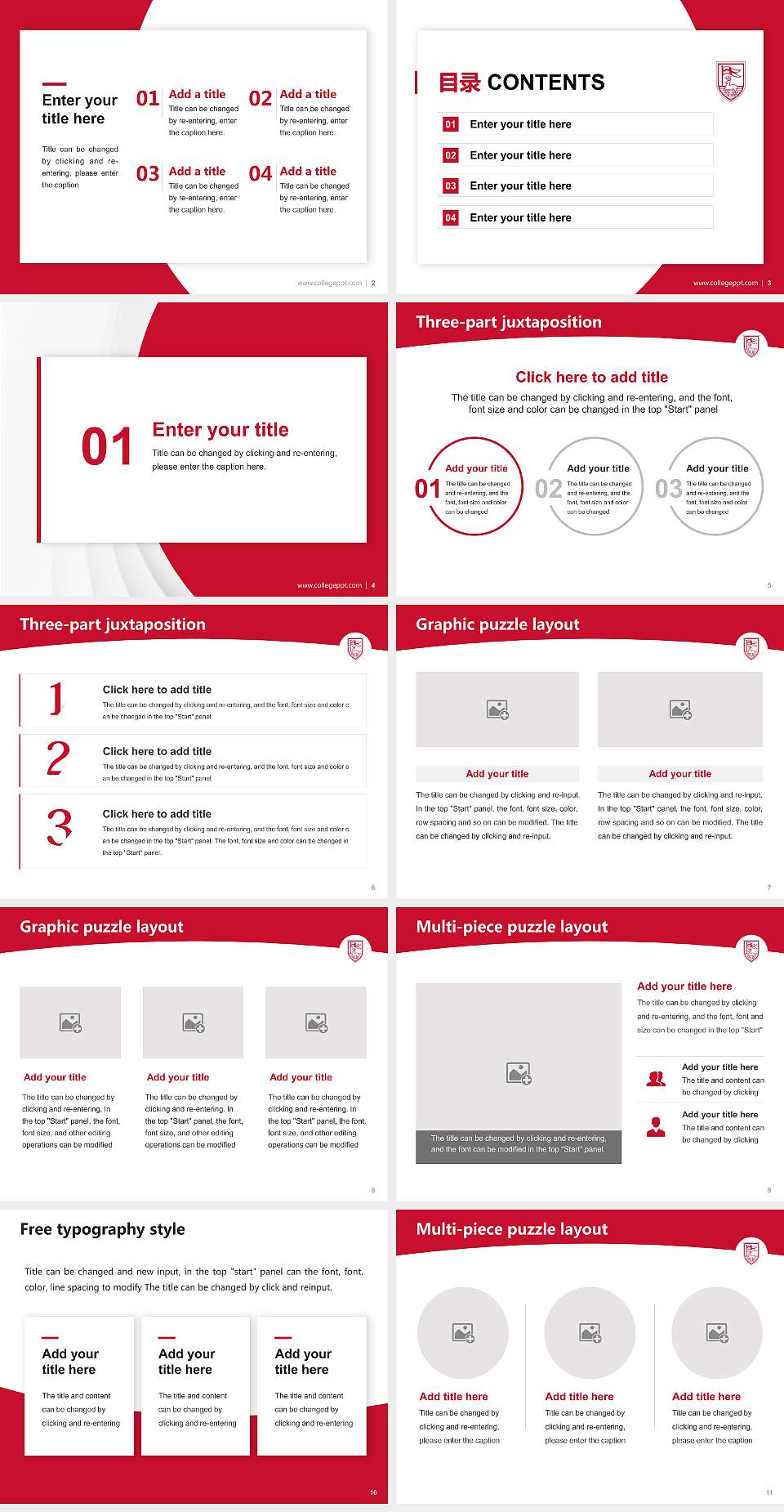 Fairfield University Academic Presentation/Research Findings Report PPT Template4:3 ratio PPT effect preview image2