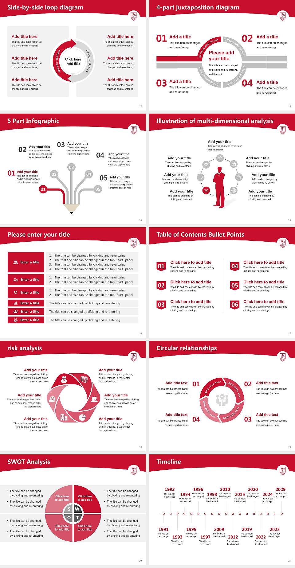 Fairfield University Academic Presentation/Research Findings Report PPT Template4:3 ratio PPT effect preview image3