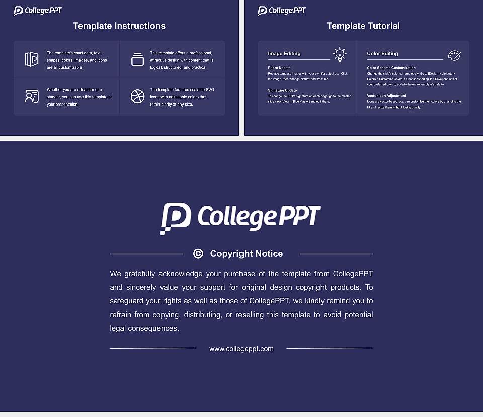 Faith International University Academic Presentation/Research Findings Report PPT Template16:9 ratio PPT effect preview image5