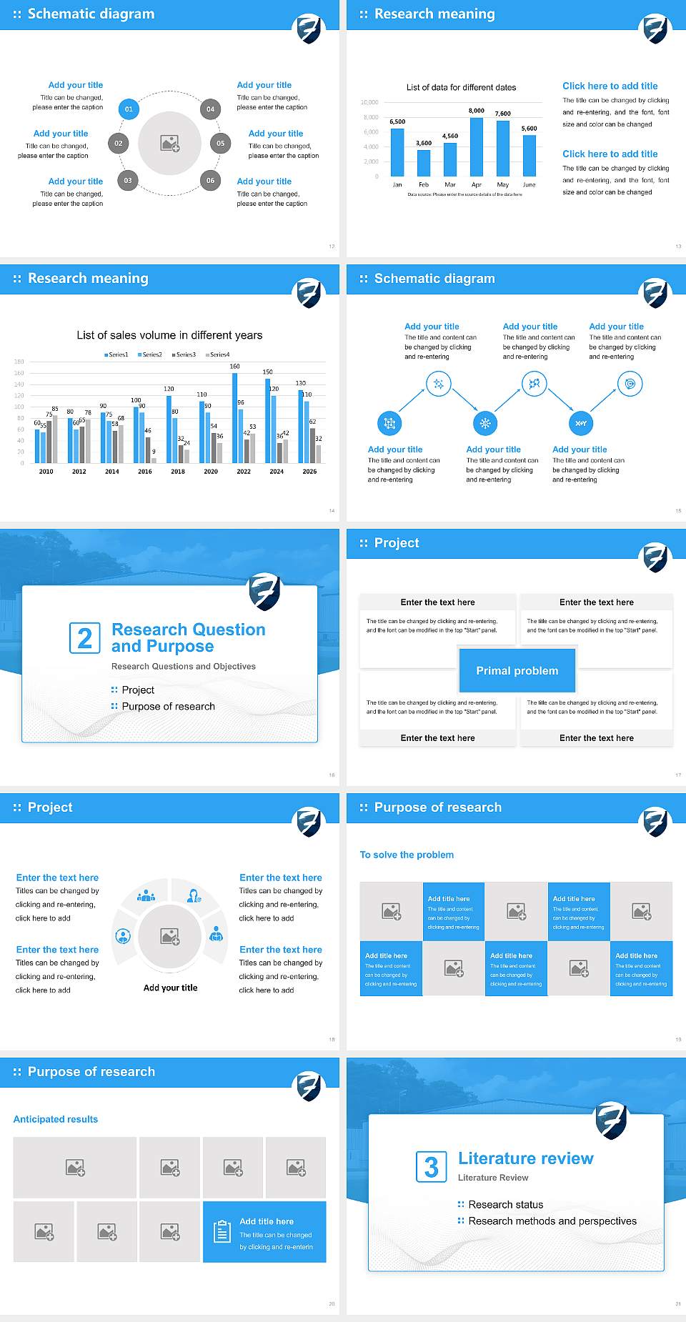 Family of Faith Christian University Graduation Thesis Defense PPT Template4:3 ratio PPT effect preview image3