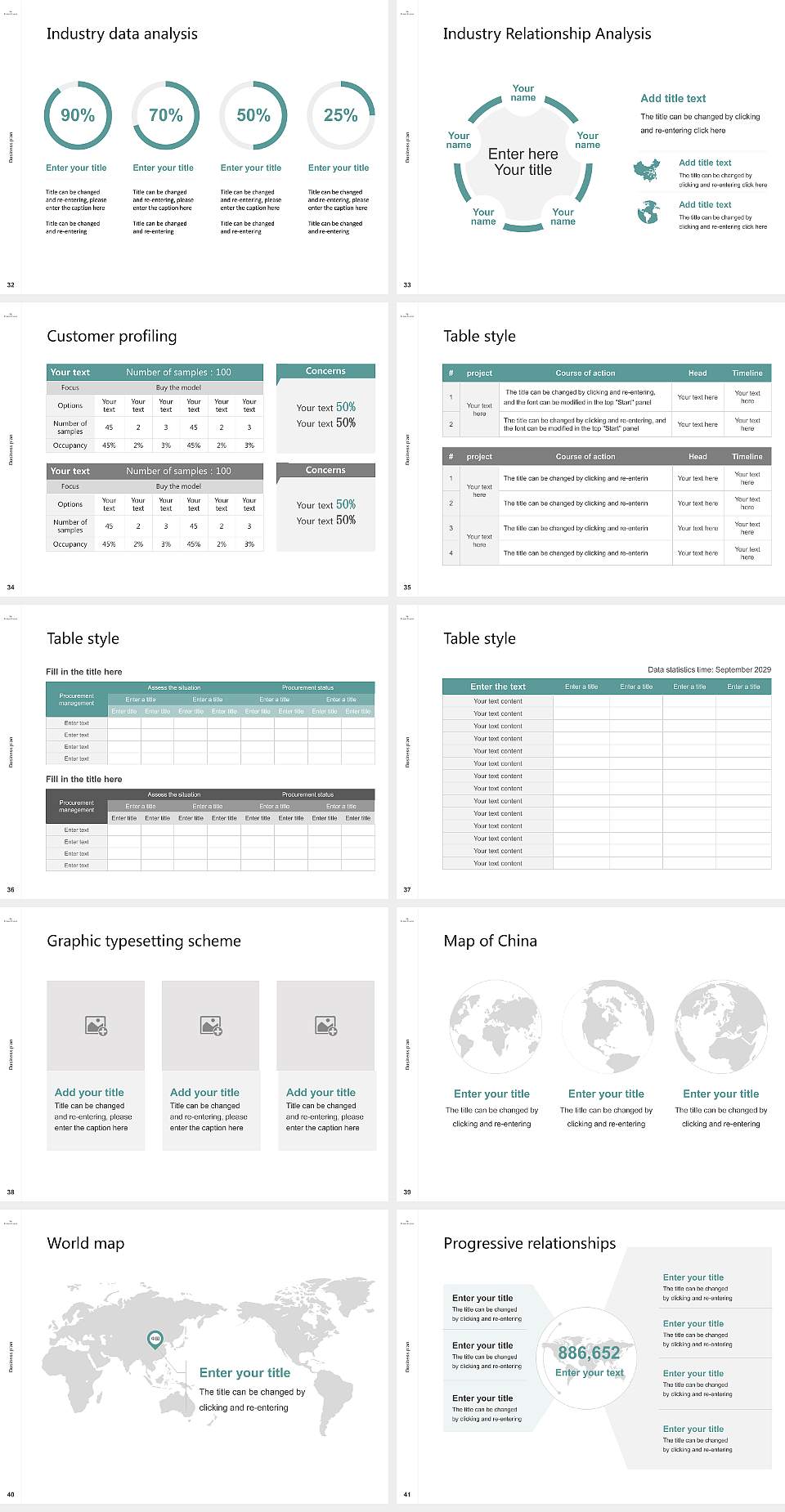 Eckerd College Competition/Entrepreneurship Contest PPT Template4:3 ratio PPT effect preview image5