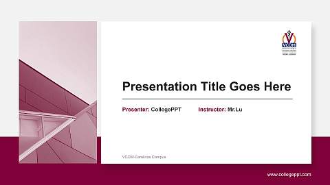 VCOM-Carolinas Campus General Purpose PPT Template