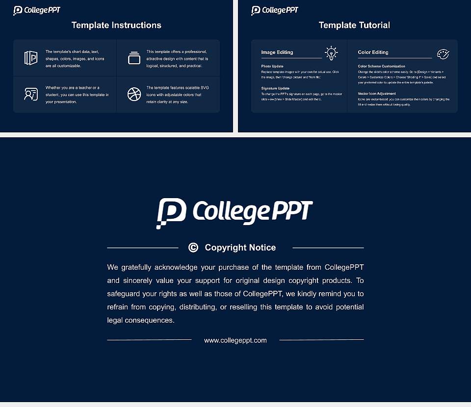 Fairleigh Dickinson University-Florham Campus Academic Presentation/Research Findings Report PPT Template16:9 ratio PPT effect preview image5