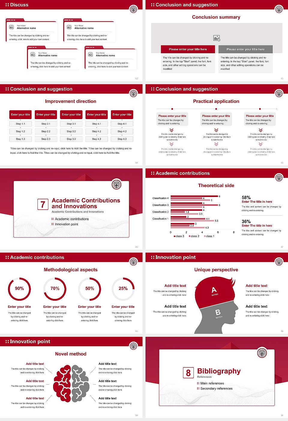 Donnelly College Graduation Thesis Defense PPT Template16:9 ratio PPT effect preview image6