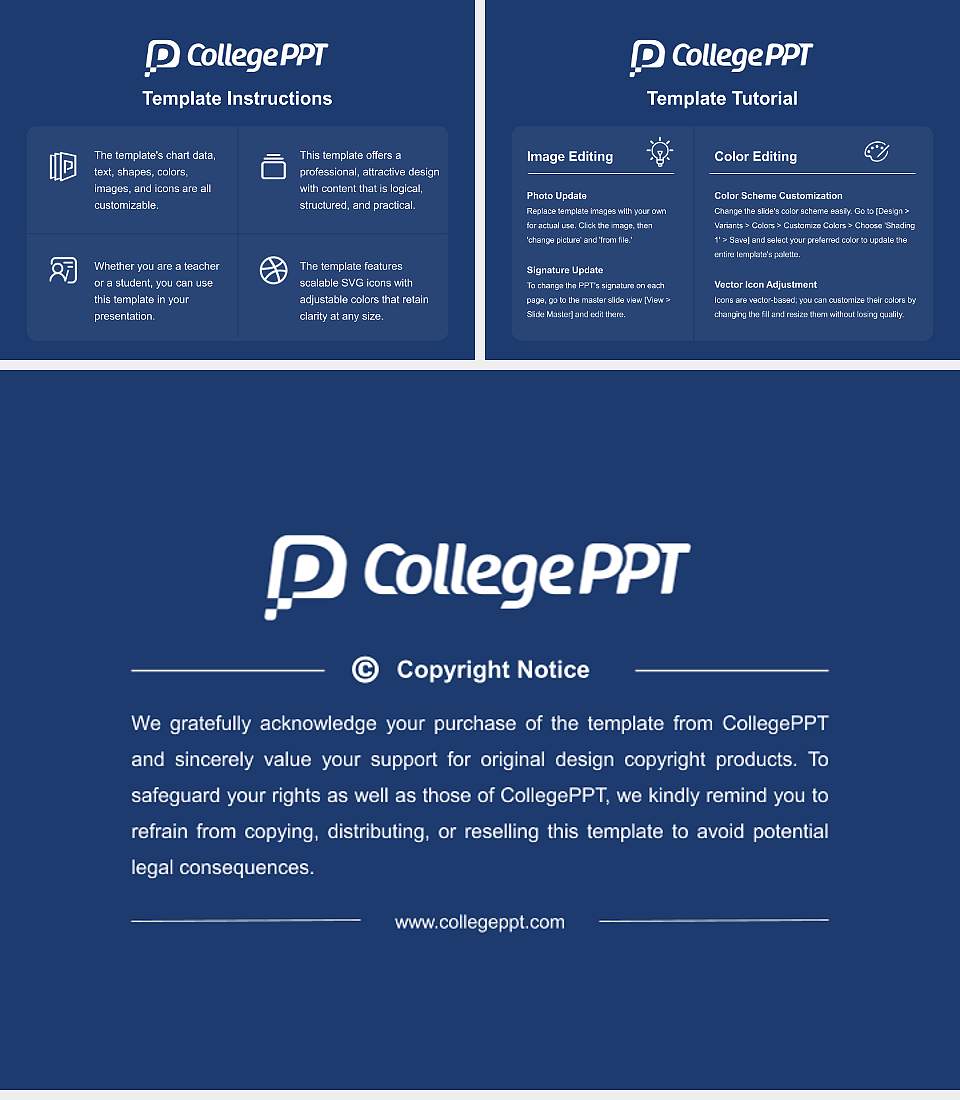 Dominican University Course/Courseware Creation PPT Template4:3 ratio PPT effect preview image5