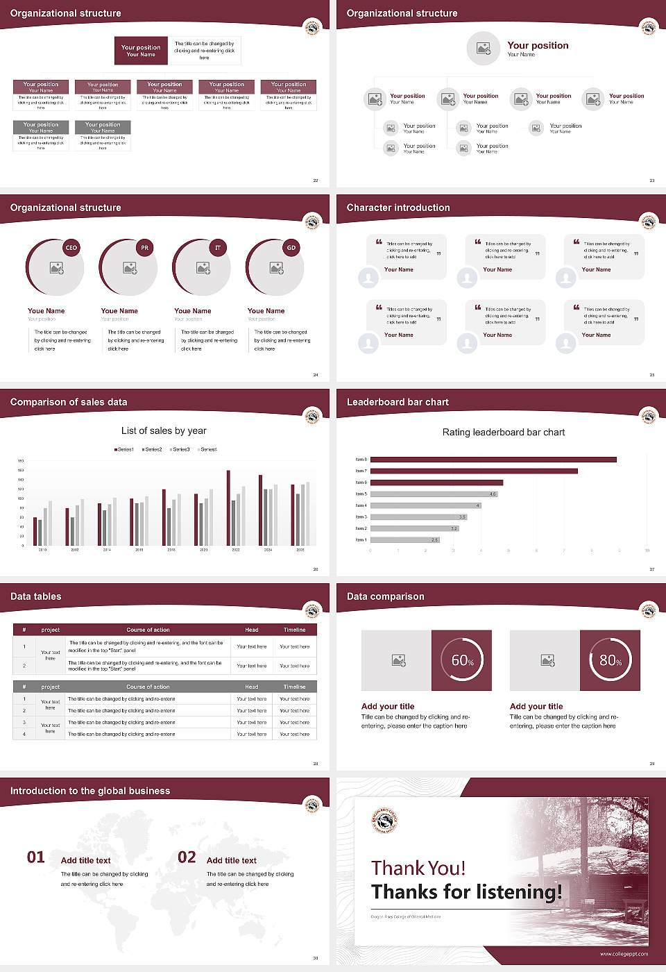 Dragon Rises College of Oriental Medicine Academic Presentation/Research Findings Report PPT Template16:9 ratio PPT effect preview image4