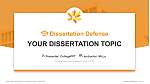 Dongguk University Los Angeles Scriptieverdediging PPT-sjabloon