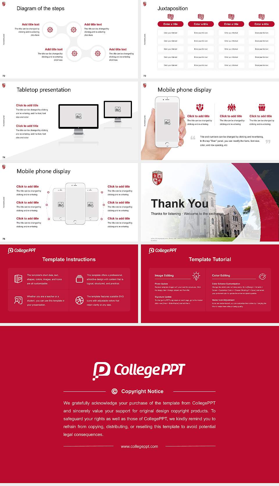 Drury University-College of Continuing Professional Studies Competition/Entrepreneurship Contest PPT Template16:9 ratio PPT effect preview image9