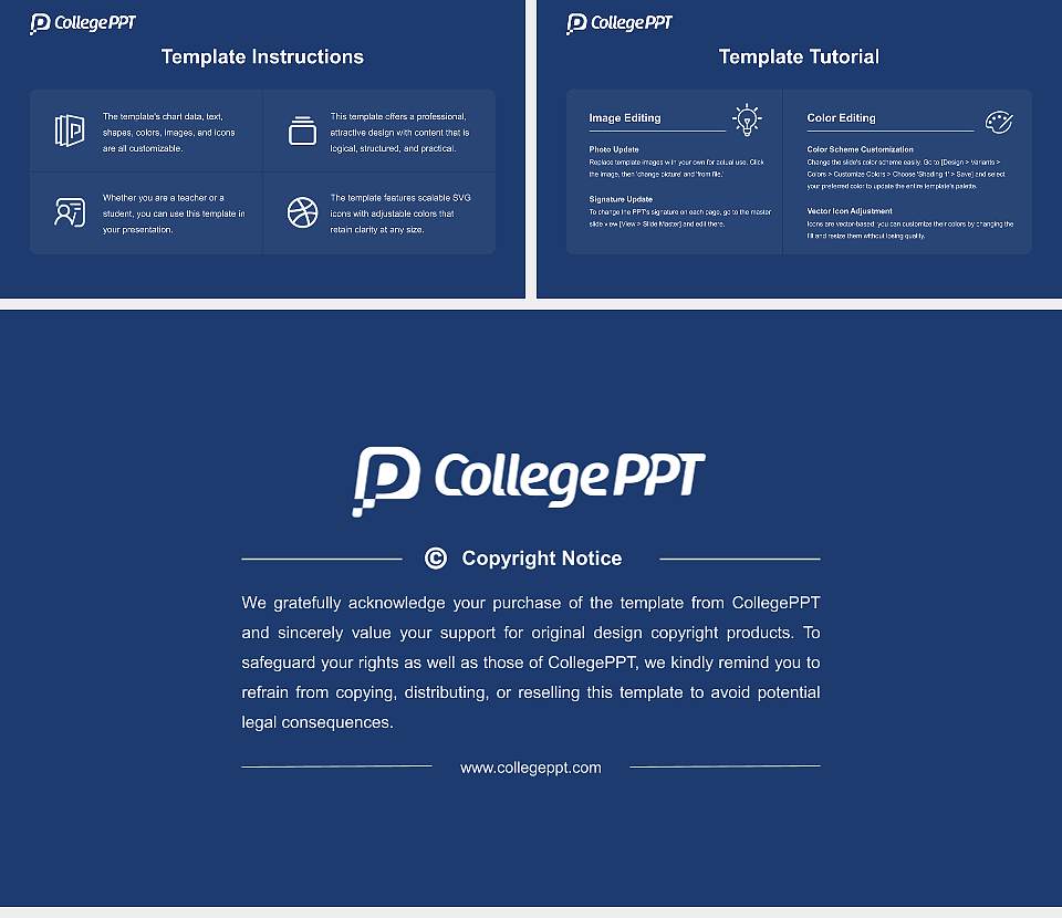 Dominican University Academic Presentation/Research Findings Report PPT Template16:9 ratio PPT effect preview image5