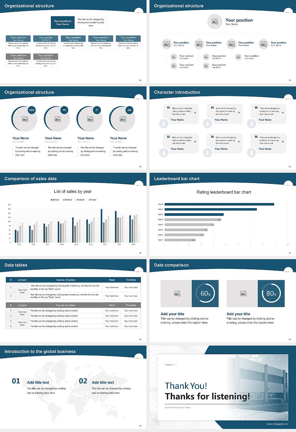 Eagle Gate College Layton Campus Academic Presentation/Research Findings Report PPT Template16:9 ratio PPT effect preview image4