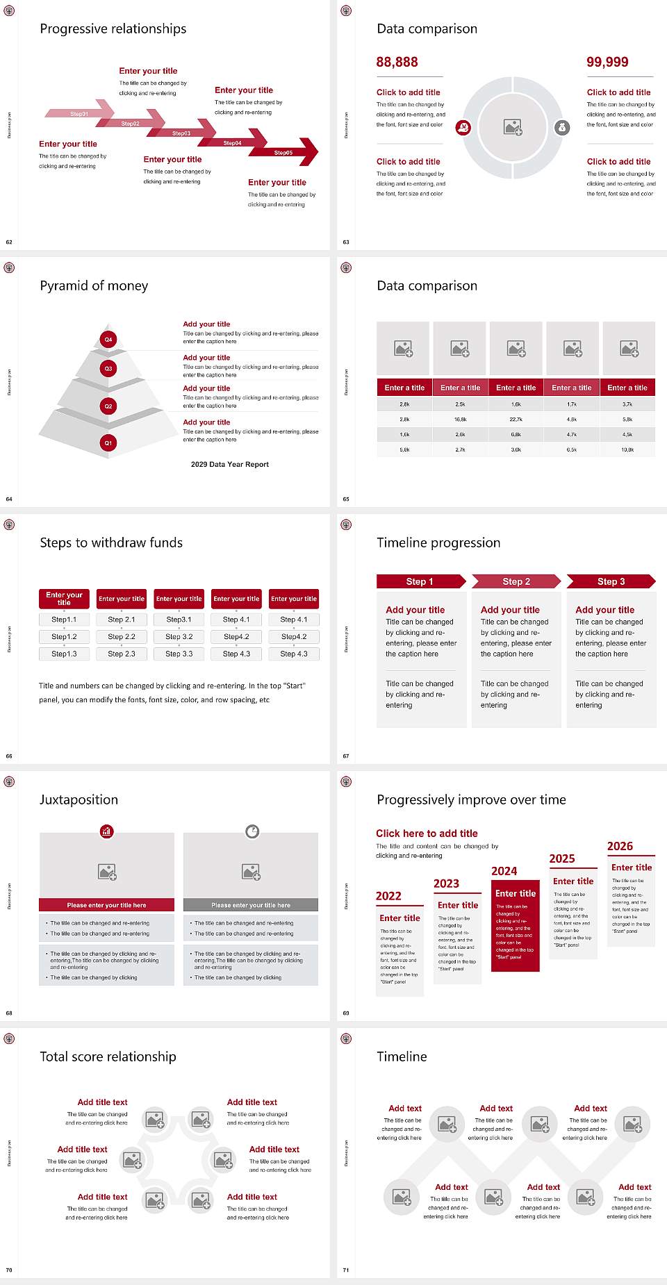 Donnelly College Competition/Entrepreneurship Contest PPT Template4:3 ratio PPT effect preview image8
