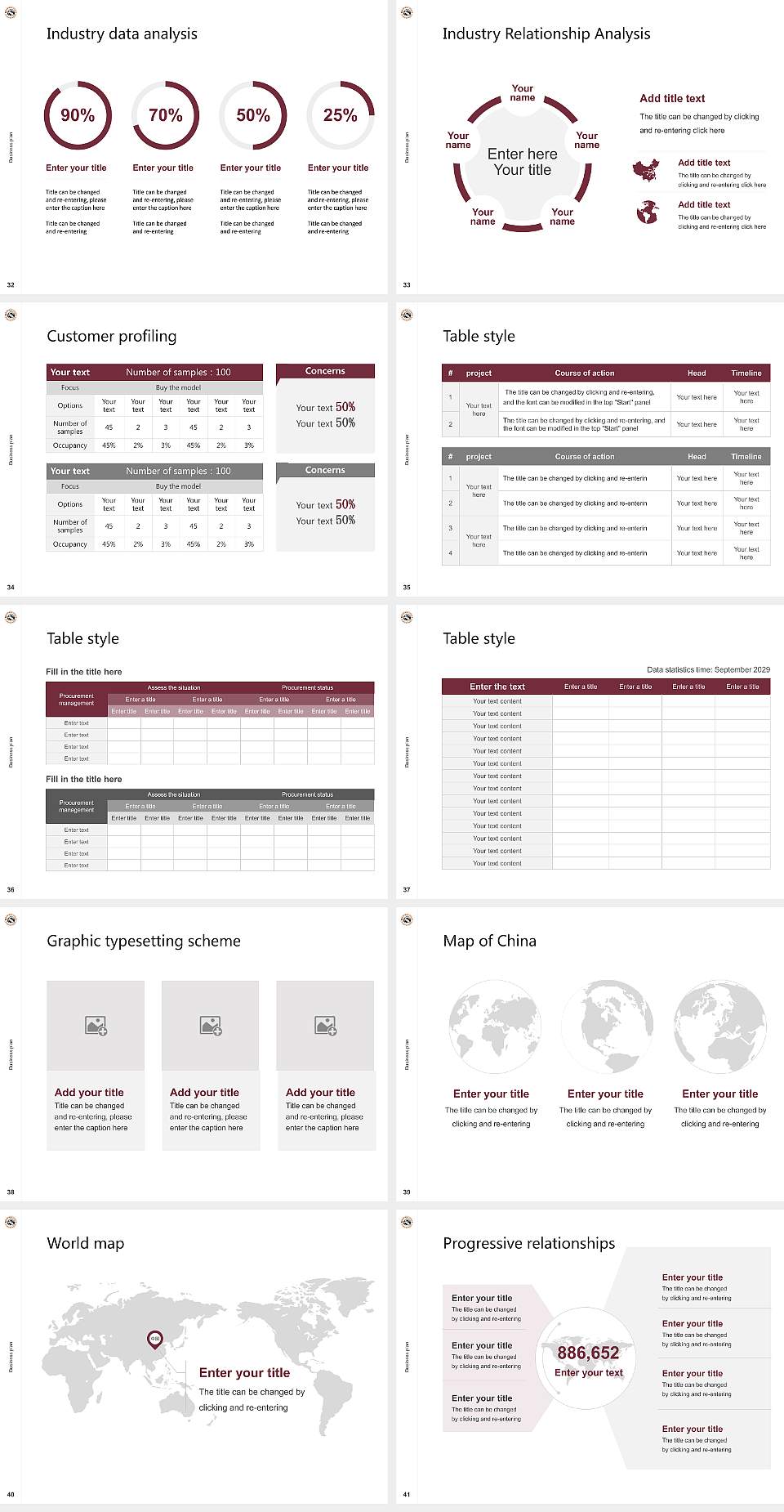 Dragon Rises College of Oriental Medicine Competition/Entrepreneurship Contest PPT Template4:3 ratio PPT effect preview image5