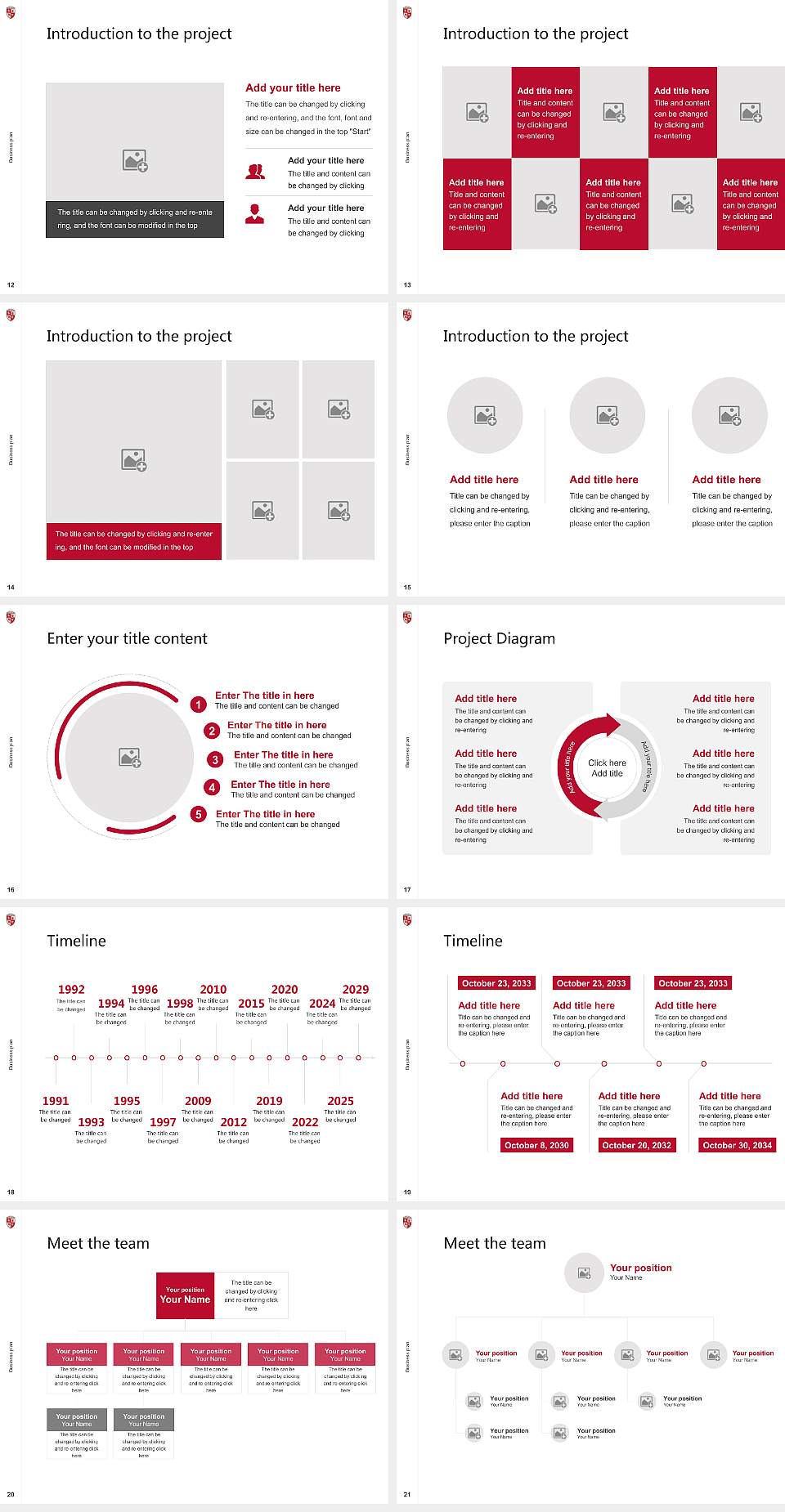 Drury University Competition/Entrepreneurship Contest PPT Template4:3 ratio PPT effect preview image3