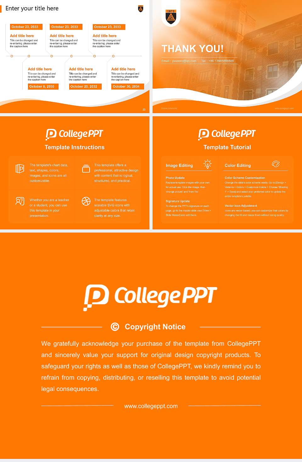 Doane University Lecture Sharing and Networking Event PPT Template4:3 ratio PPT effect preview image4