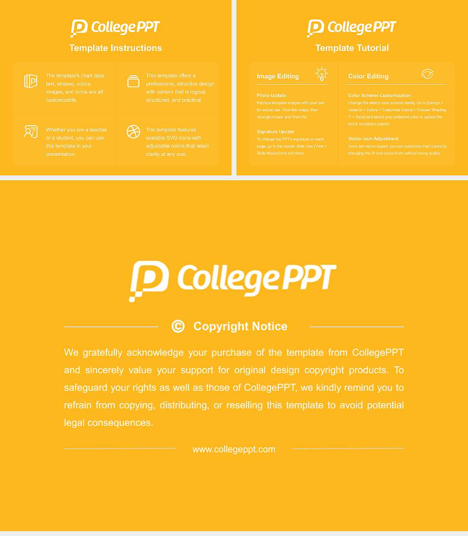 Dordt University Course/Courseware Creation PPT Template4:3 ratio PPT effect preview image5
