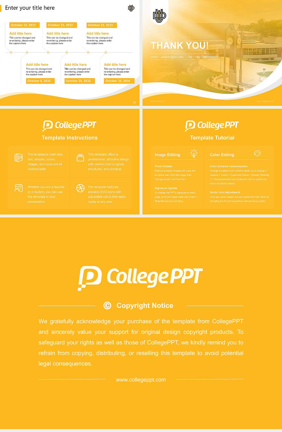 Dordt University Lecture Sharing and Networking Event PPT Template4:3 ratio PPT effect preview image4