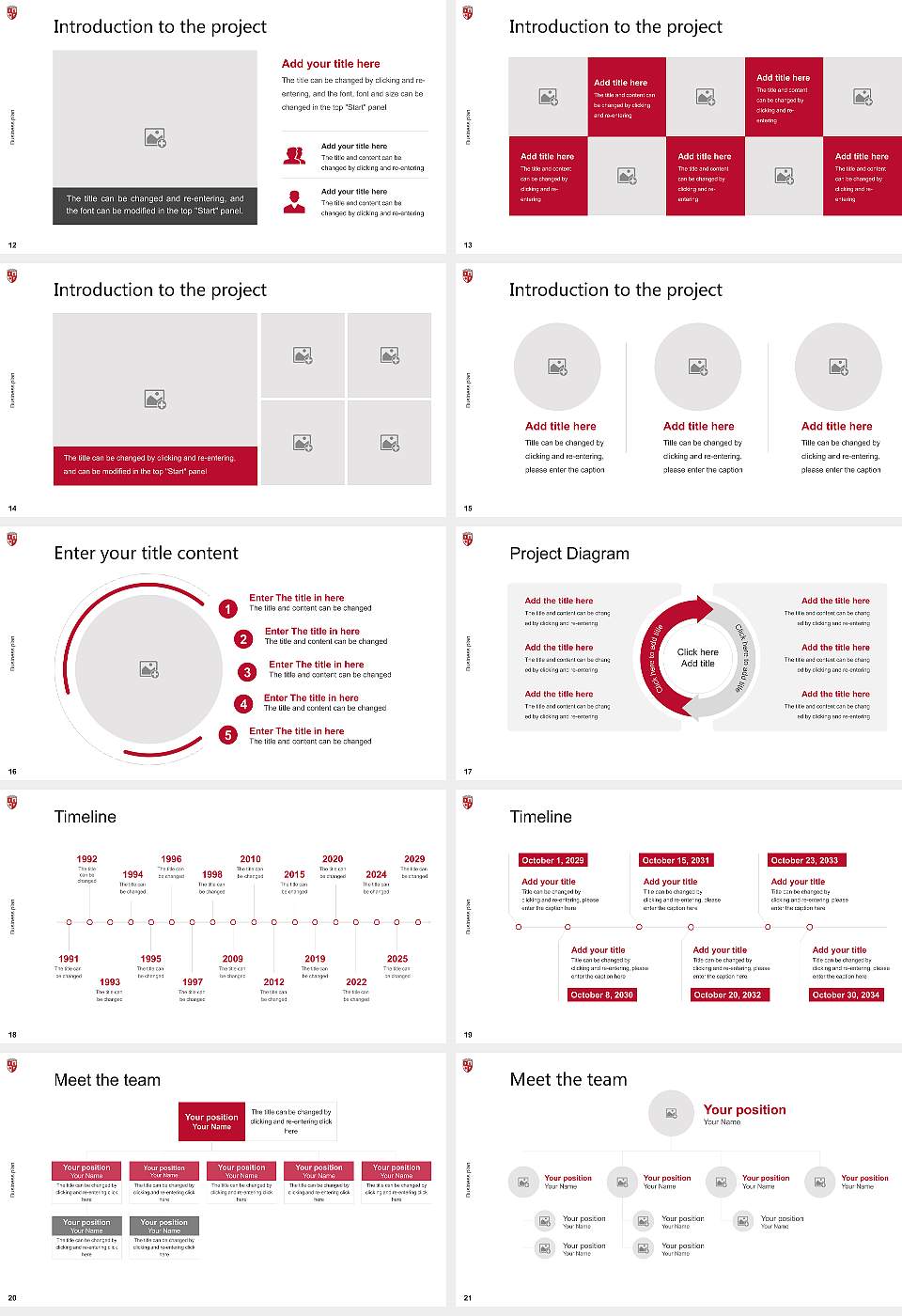 Drury University Competition/Entrepreneurship Contest PPT Template16:9 ratio PPT effect preview image3