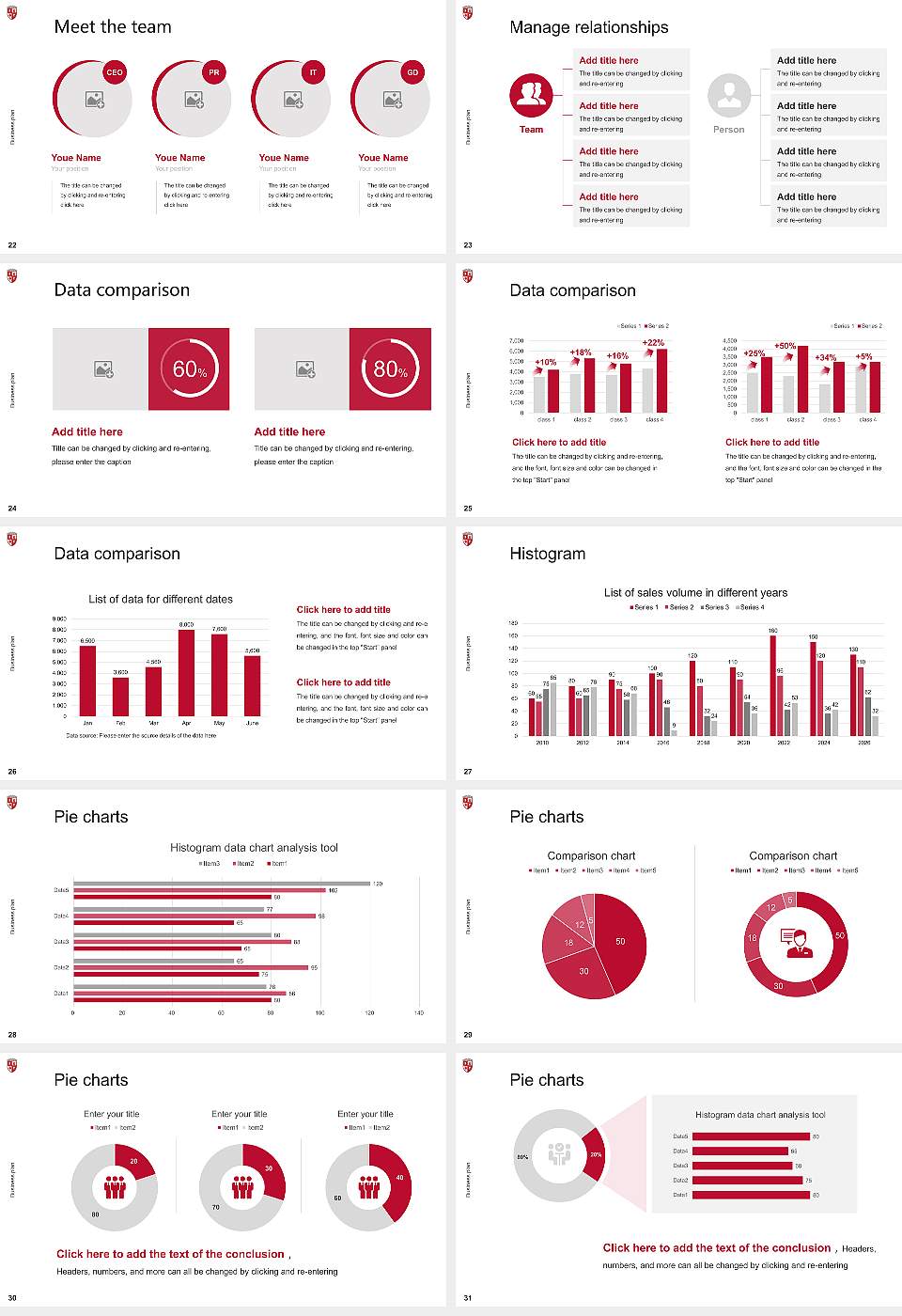 Drury University Competition/Entrepreneurship Contest PPT Template16:9 ratio PPT effect preview image4
