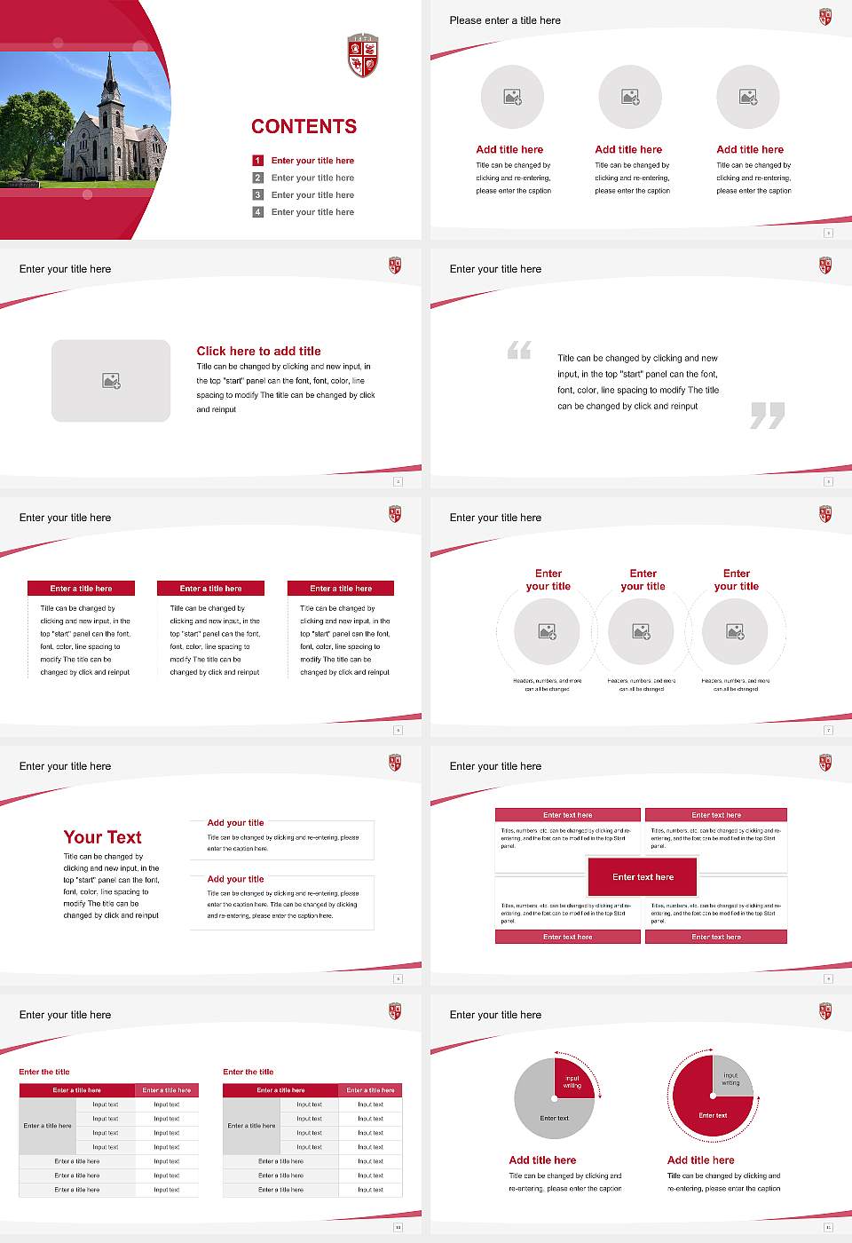 Drury University-College of Continuing Professional Studies Course/Courseware Creation PPT Template16:9 ratio PPT effect preview image2